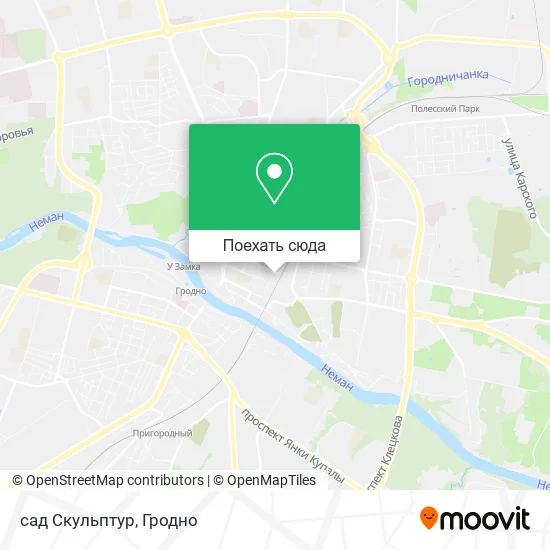Карта сад Скульптур