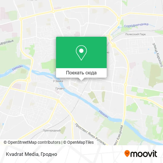 Карта Kvadrat Media