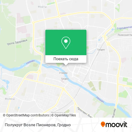 Карта Полукруг Возле Пионеров
