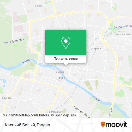Карта Крепкий Белый
