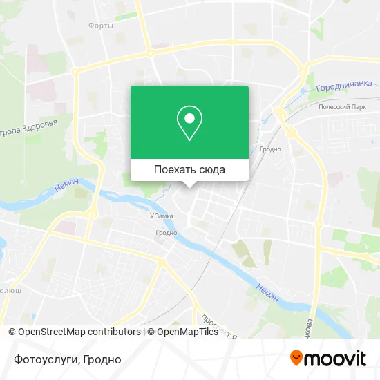 Карта Фотоуслуги