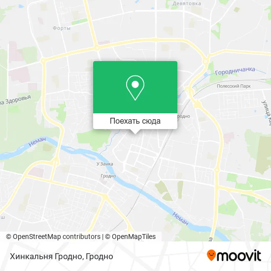 Карта Хинкальня Гродно