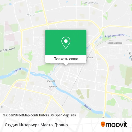 Карта Студия Интерьера Место