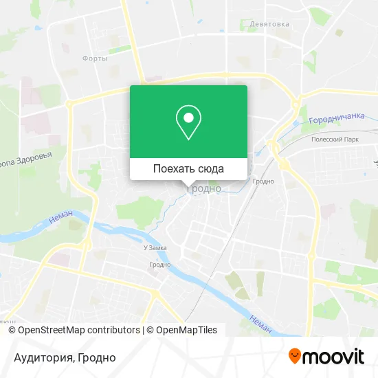 Карта Аудитория