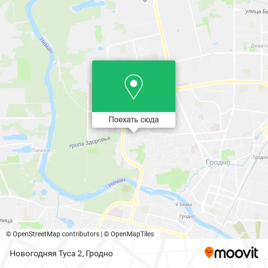 Карта Новогодняя Туса 2