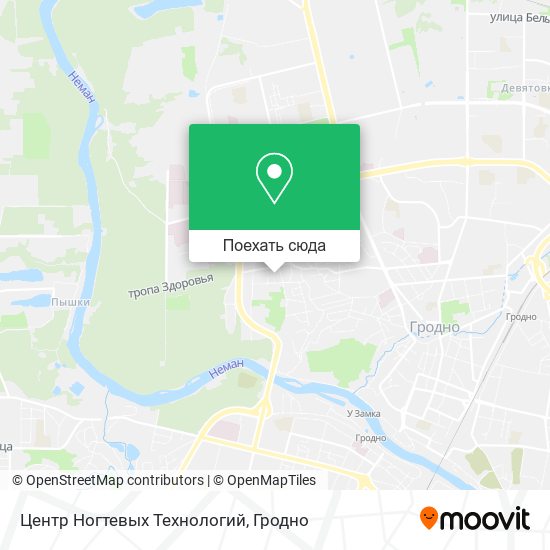 Карта Центр Ногтевых Технологий