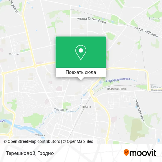 Карта Терешковой