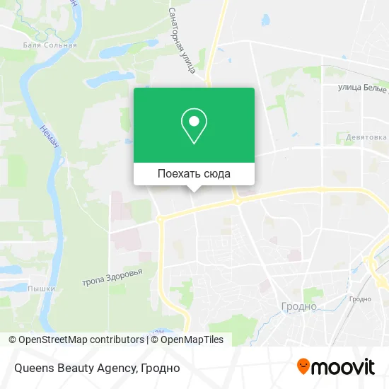 Карта Queens Beauty Agency
