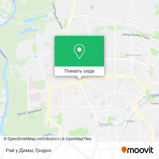 Карта Рай у Димы