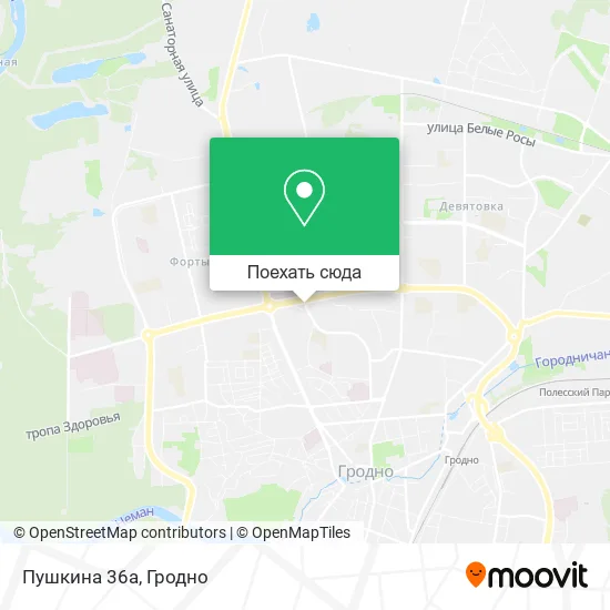 Карта Пушкина 36а
