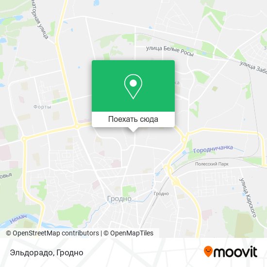 Карта Эльдорадо