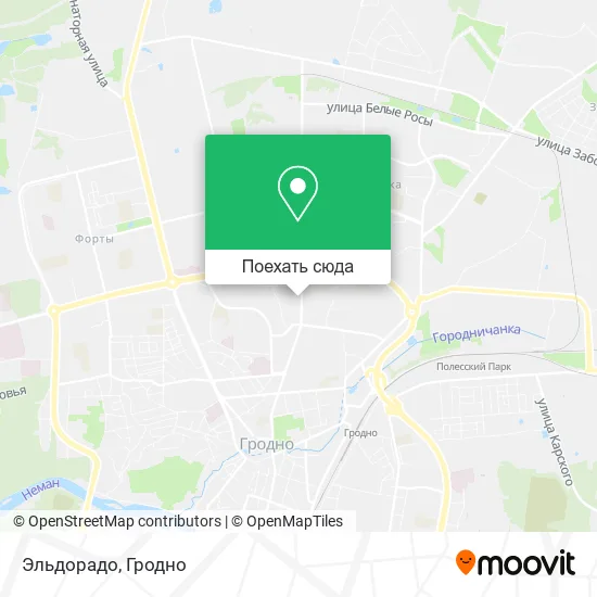 Карта Эльдорадо