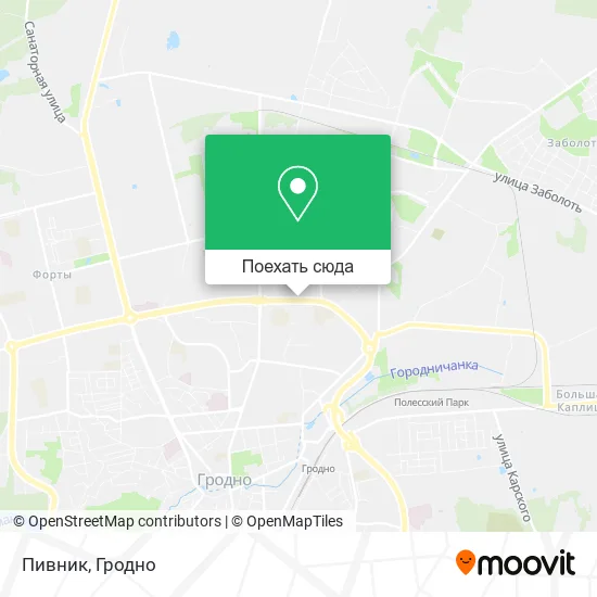 Карта Пивник