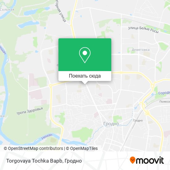 Карта Torgovaya Tochka Bapb