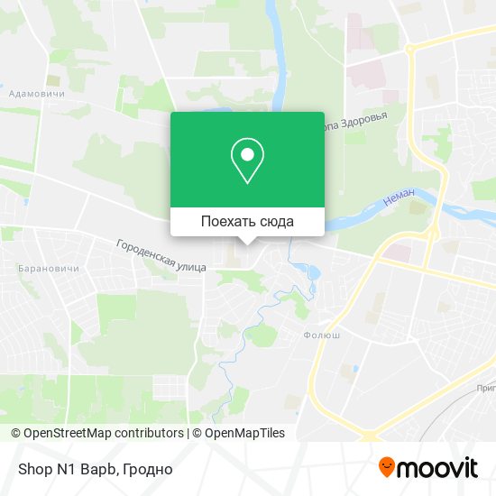 Карта Shop N1 Bapb
