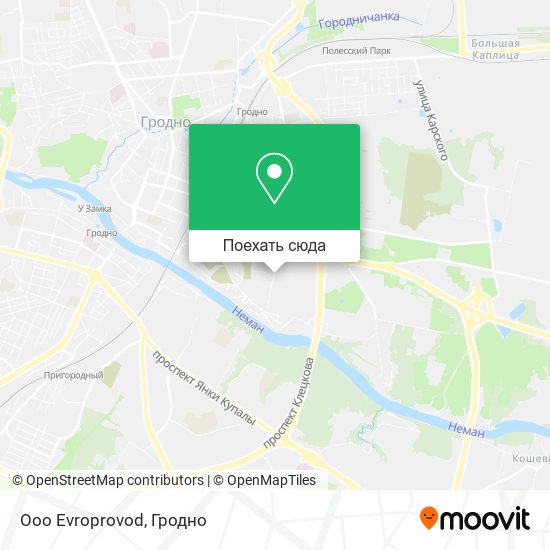 Карта Ooo Evroprovod