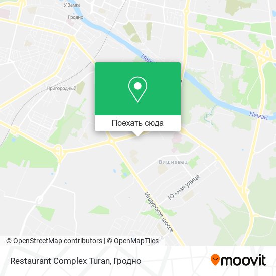 Карта Restaurant Complex Turan