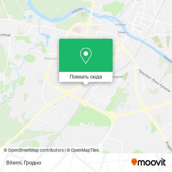 Карта Bitemi