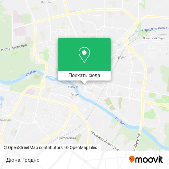 Карта Дюна