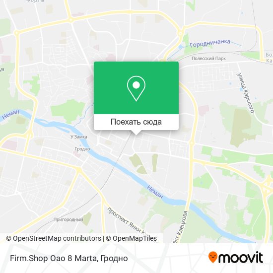 Карта Firm.Shop Oao 8 Marta