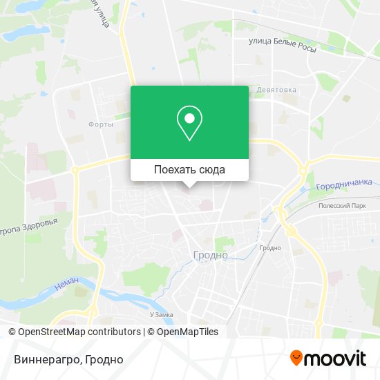 Карта Виннерагро