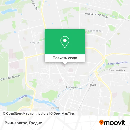 Карта Виннерагро