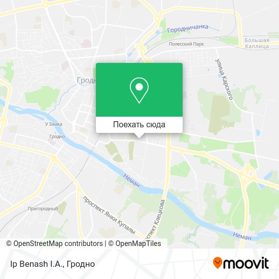 Карта Ip Benash I.A.