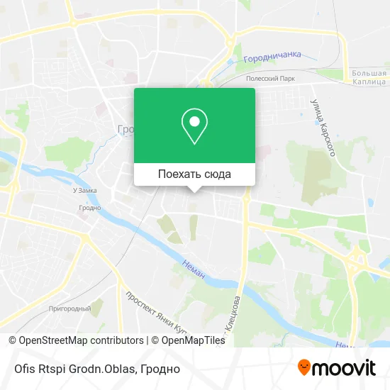 Карта Ofis Rtspi Grodn.Oblas