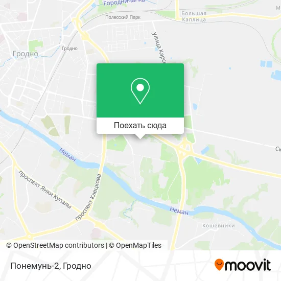 Карта Понемунь-2