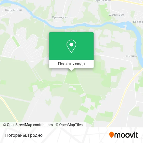 Карта Погораны