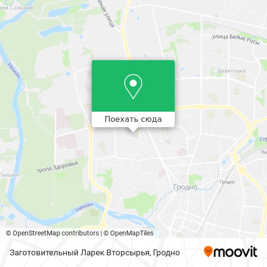 Карта Заготовительный Ларек Вторсырья
