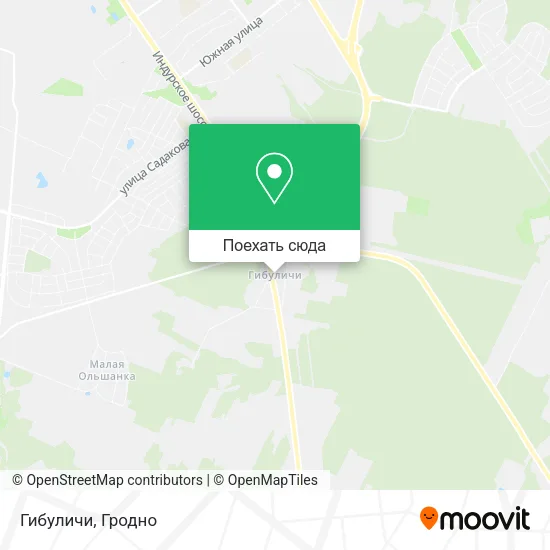 Карта Гибуличи