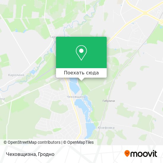 Карта Чеховщизна