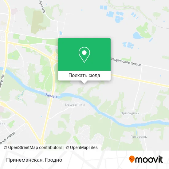 Карта Принеманская