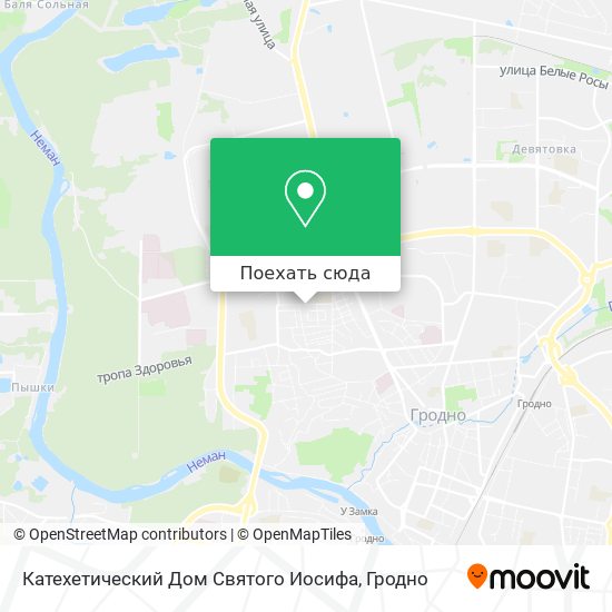 Карта Катехетический Дом Святого Иосифа