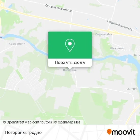 Карта Погораны