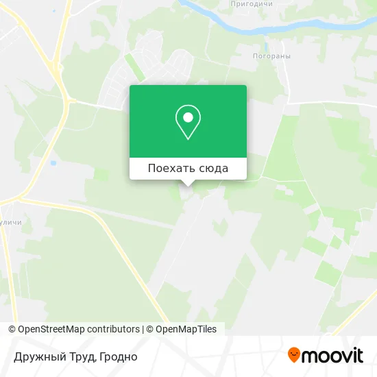 Карта Дружный Труд