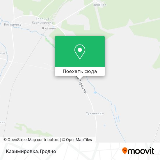 Карта Казимировка