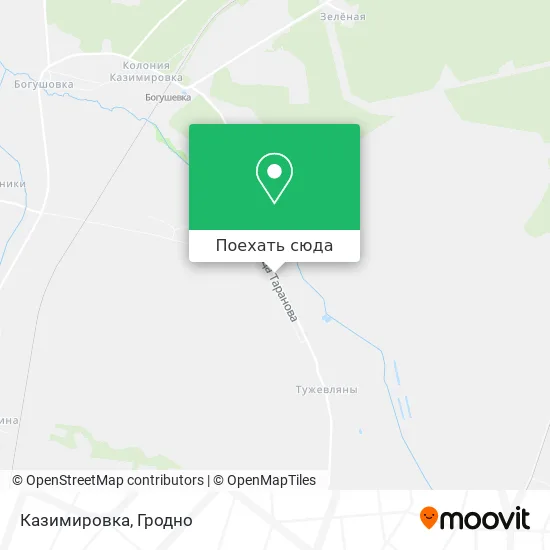 Карта Казимировка
