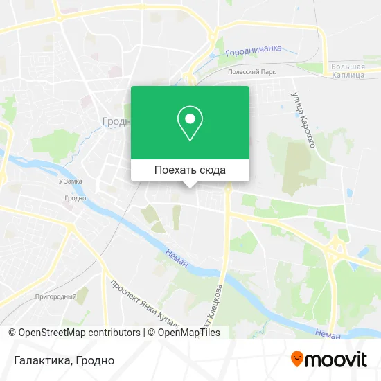 Карта Галактика