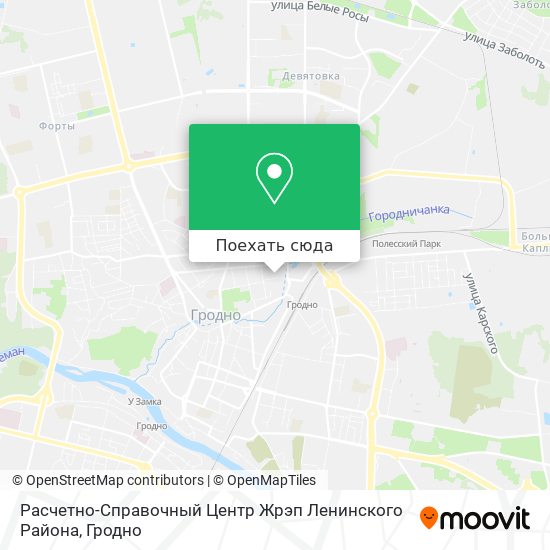Карта Расчетно-Справочный Центр Жрэп Ленинского Района