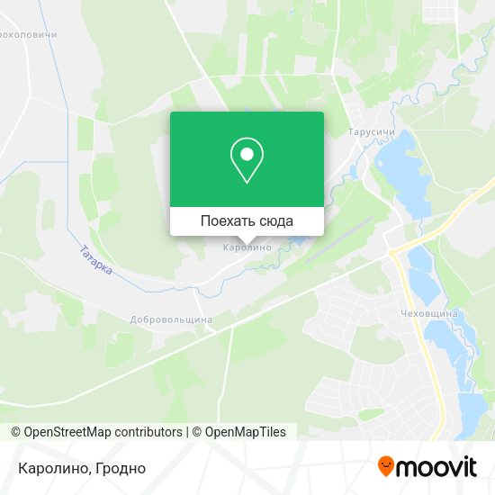 Карта Каролино