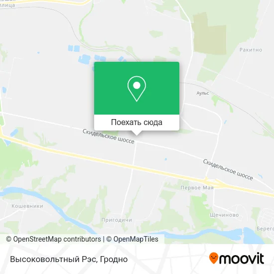Карта Высоковольтный Рэс