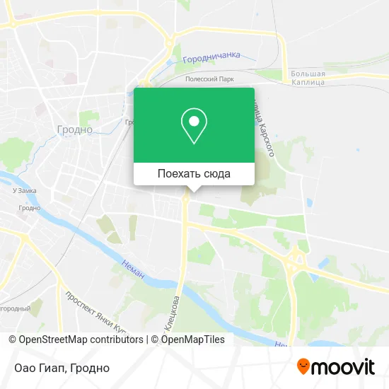 Карта Оао Гиап