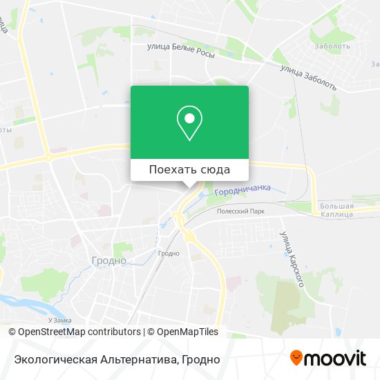Карта Экологическая Альтернатива