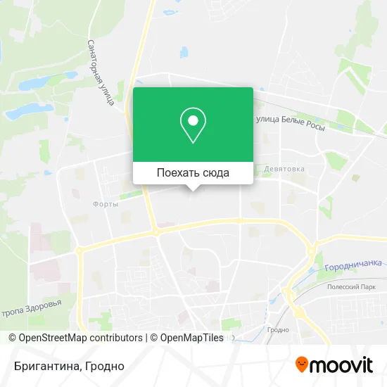 Карта Бригантина