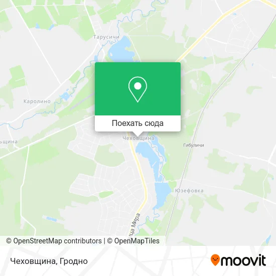 Карта Чеховщина