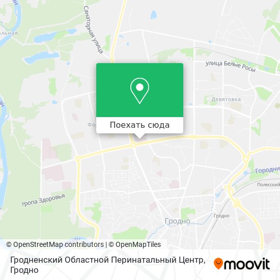 Карта Гродненский Областной Перинатальный Центр