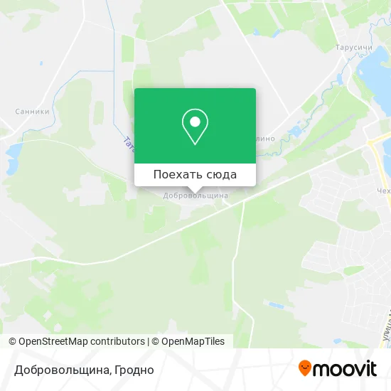 Карта Добровольщина