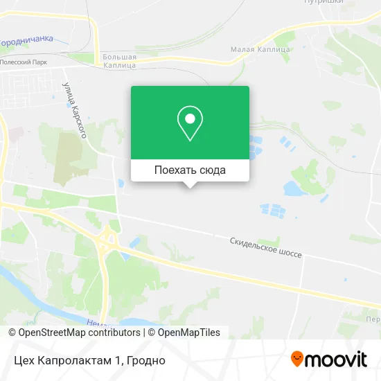 Карта Цех Капролактам 1